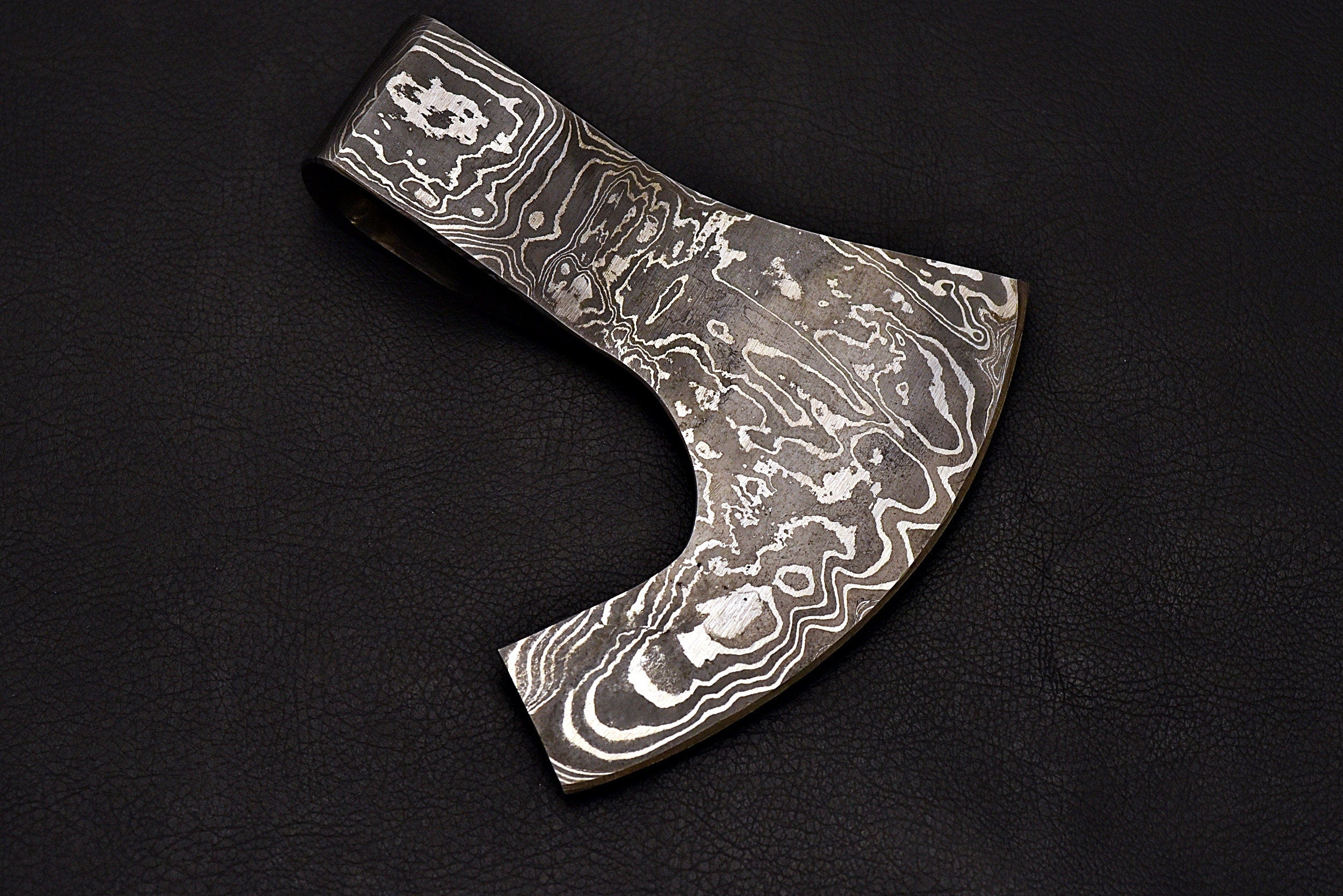 Handmade Tomahawk Damascus steel blank Axe head , Hatchet blank Axe