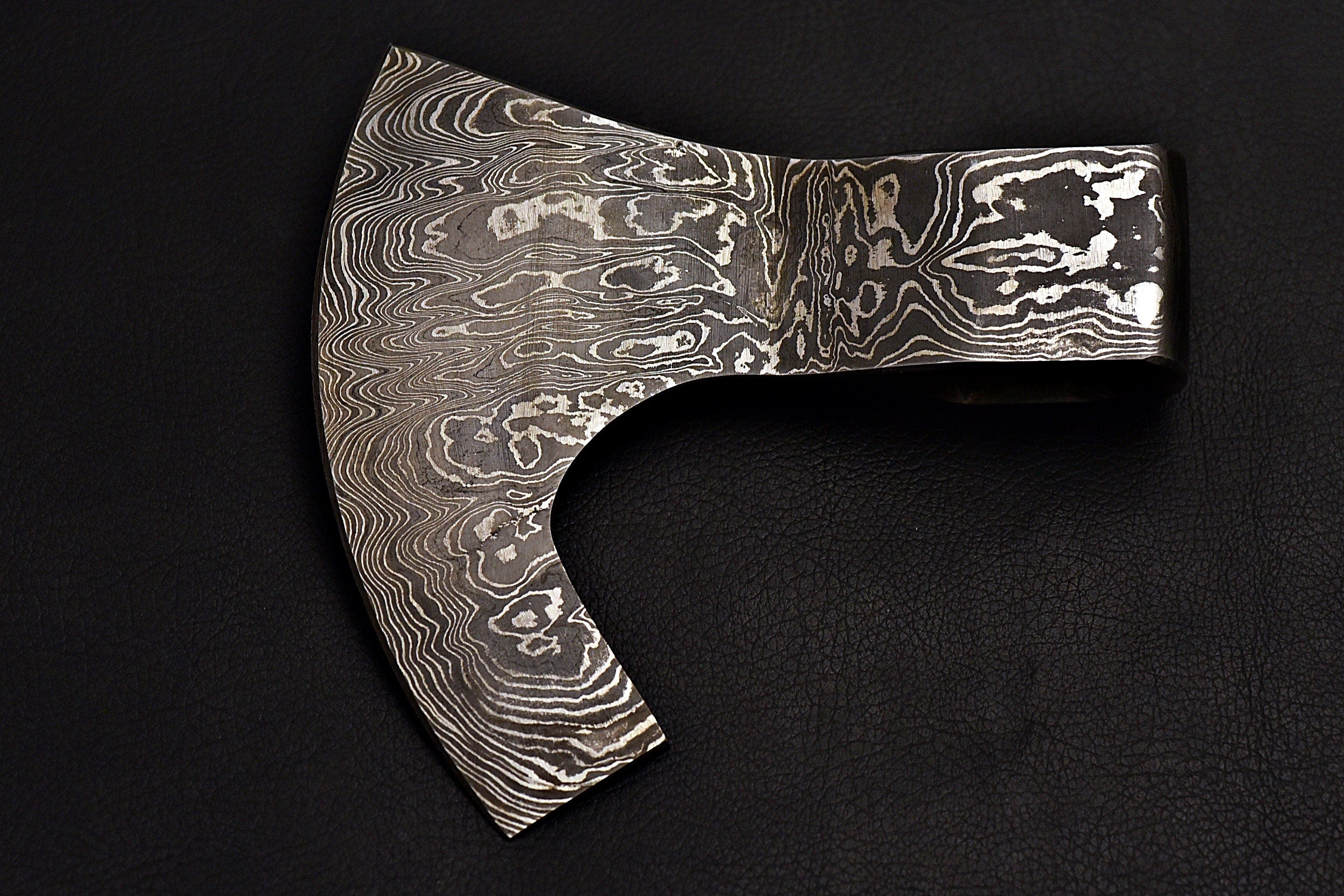 Handmade Tomahawk Damascus steel blank Axe head , Hatchet blank Axe