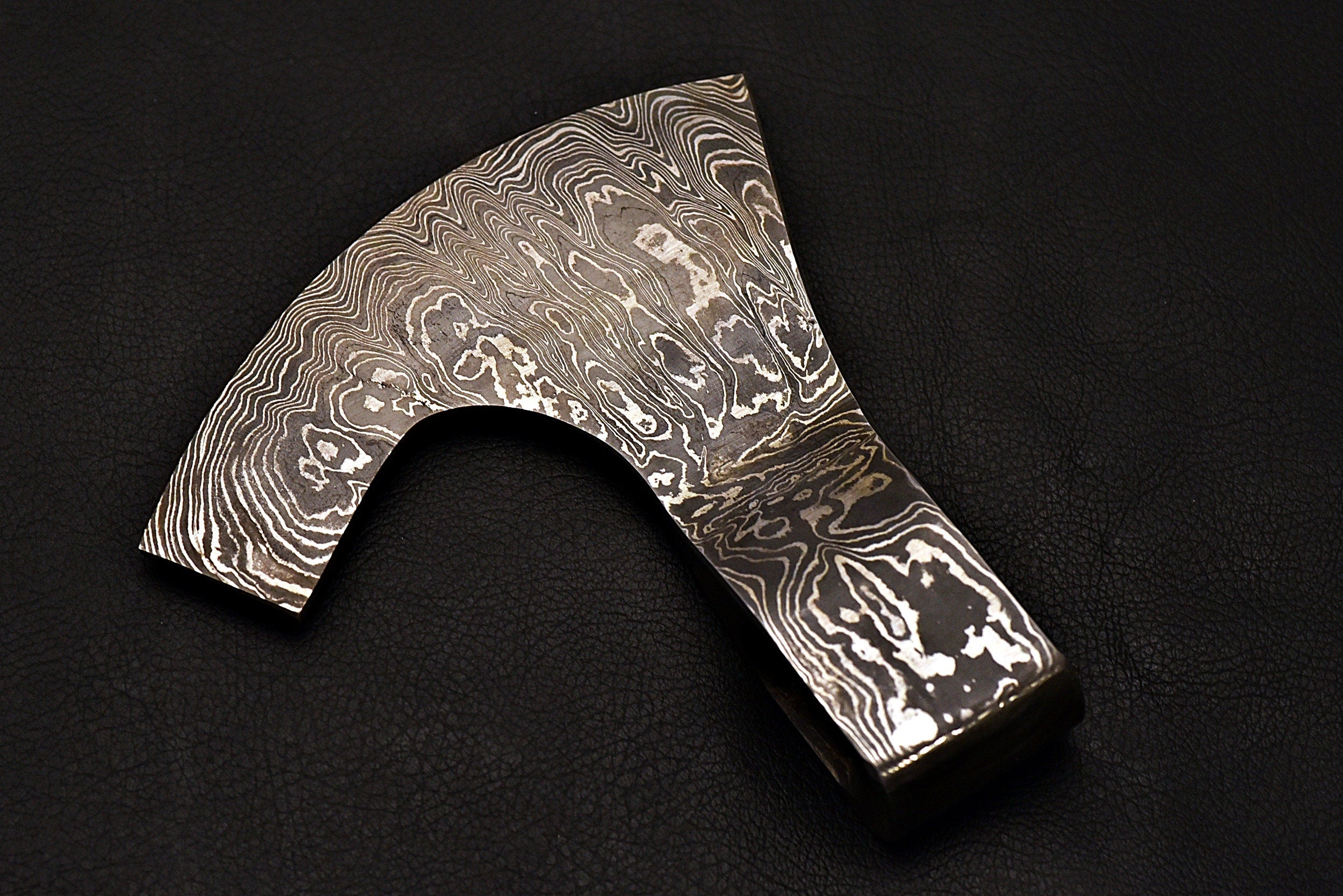Handmade Tomahawk Damascus steel blank Axe head , Hatchet blank Axe