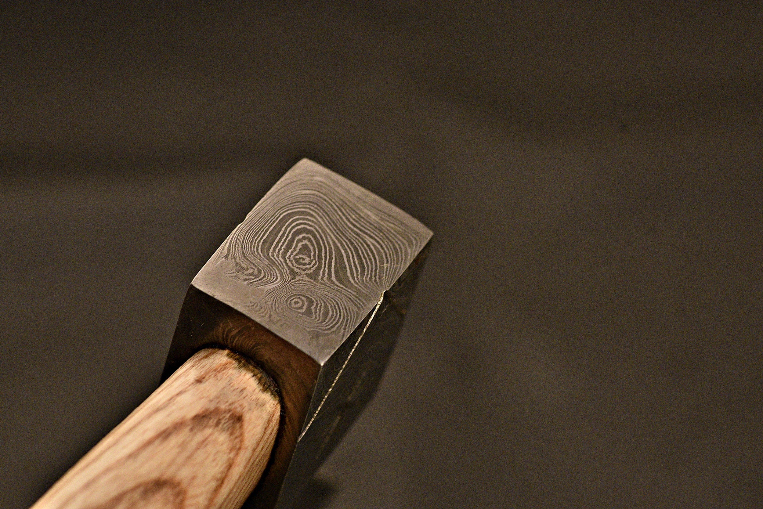 Handmade Damascus Steel Tomahawk / Hatchet / Viking Axe / HT Axe / With Ash Wood