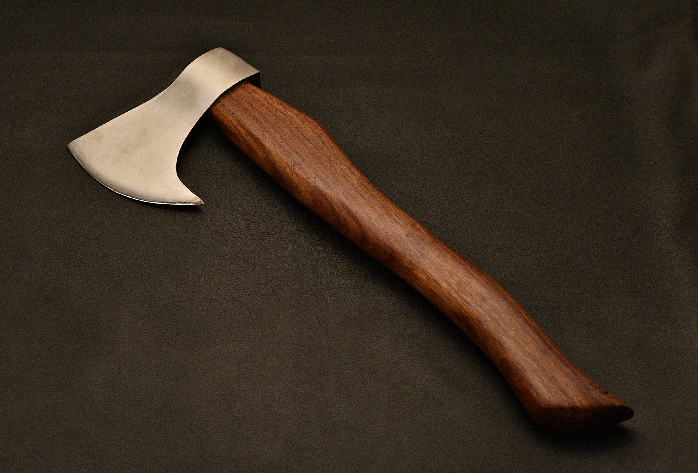 Handmade & Hand Forged 1095 Steel Tomahawk / Axe / Hatchet / SK Axe With Rose Wood