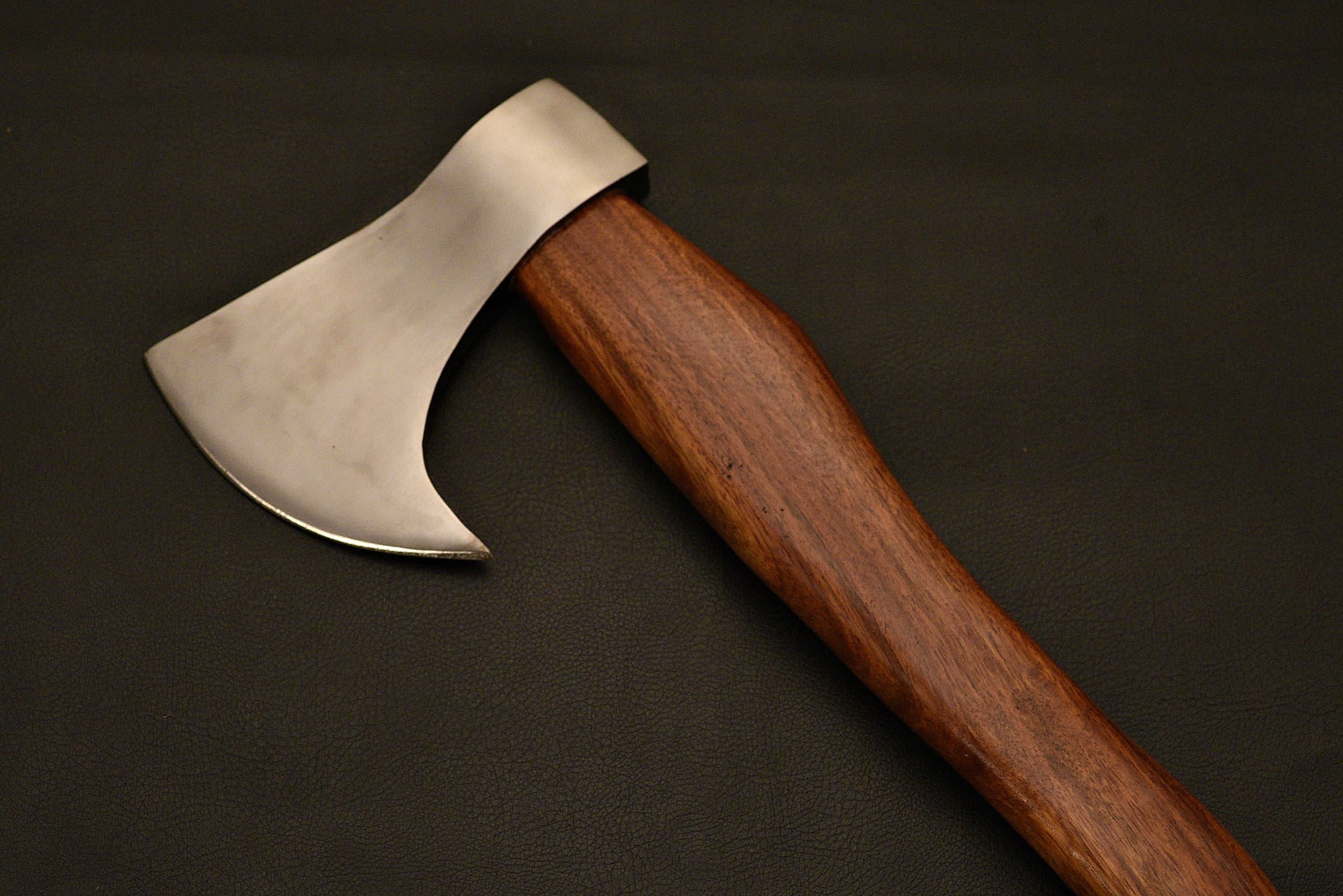 Handmade & Hand Forged 1095 Steel Tomahawk / Axe / Hatchet / SK Axe With Rose Wood