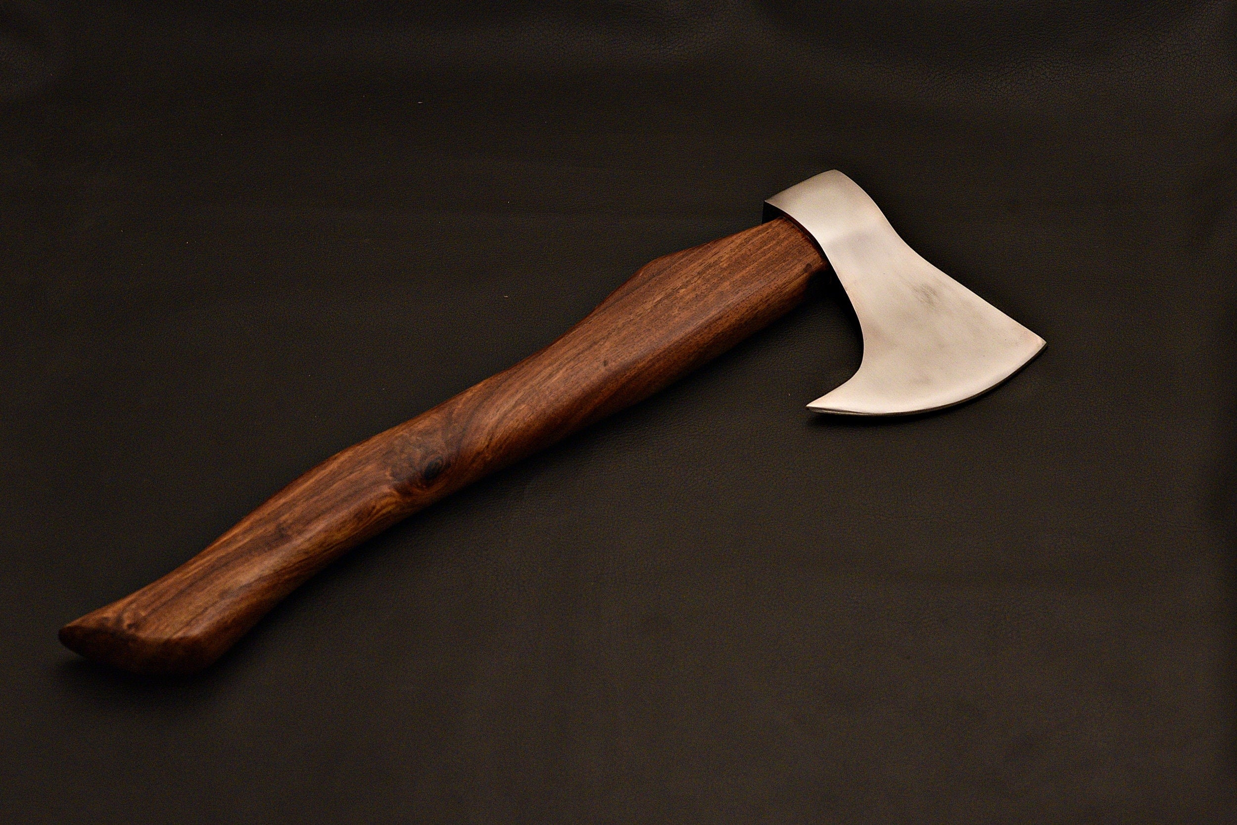 Handmade & Hand Forged 1095 Steel Tomahawk / Axe / Hatchet / SK Axe With Rose Wood