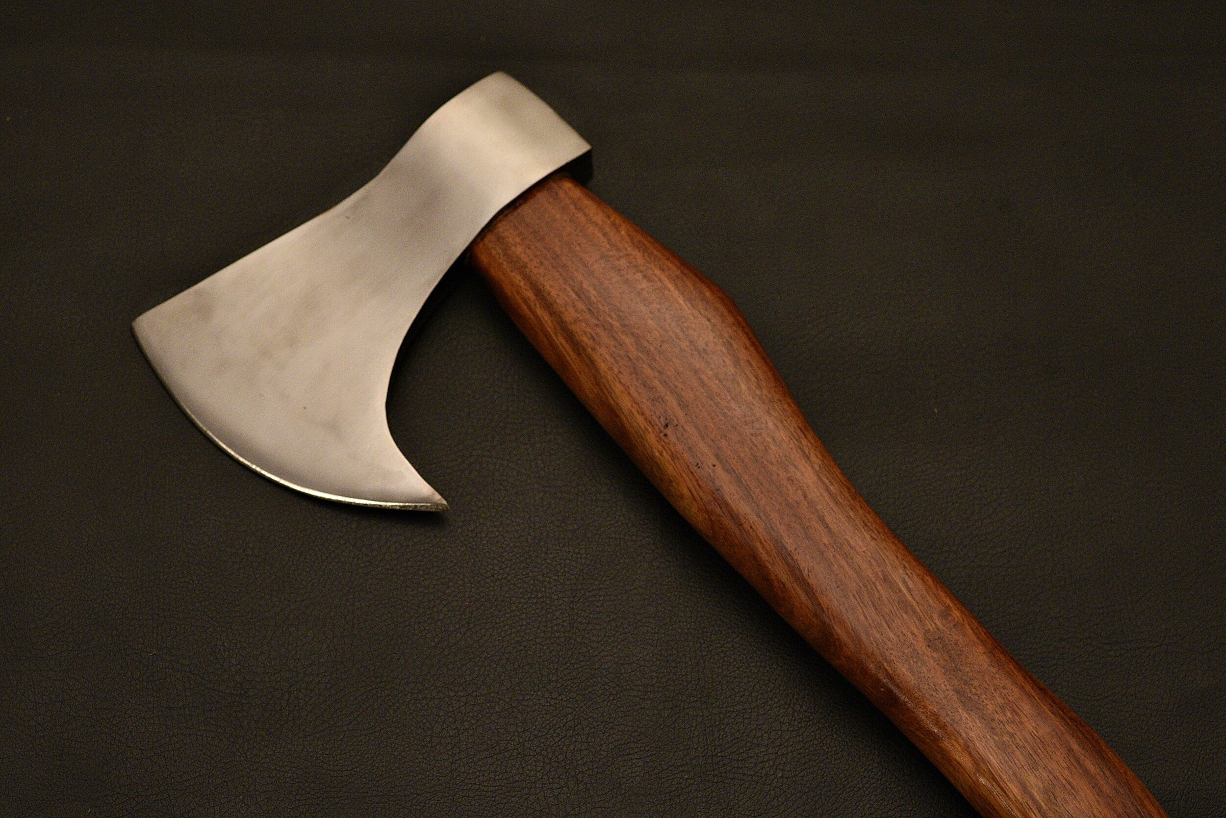 Handmade & Hand Forged 1095 Steel Tomahawk / Axe / Hatchet / SK Axe With Rose Wood