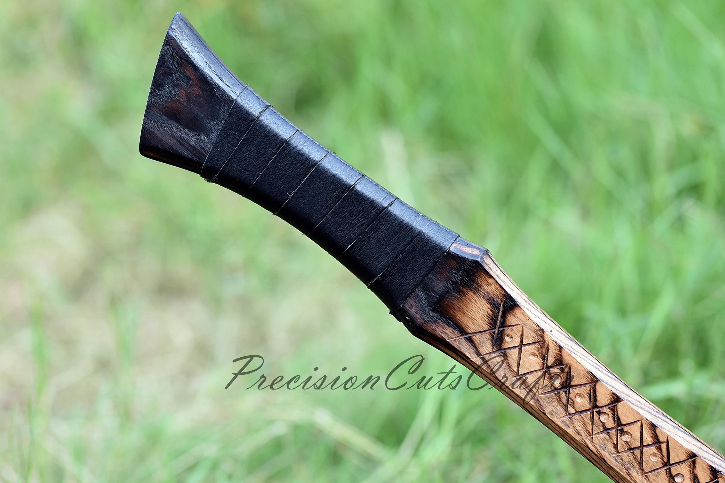 Viking Forged Axe, SK Axe - Dark Frog Axe, Personalized Hatchet, Tomahawk, Bearded Axe, Battle Axe, Everyday Carry Axe